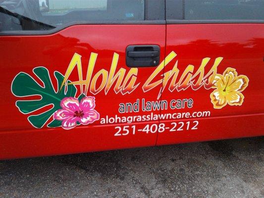 Aloha grass lawn care