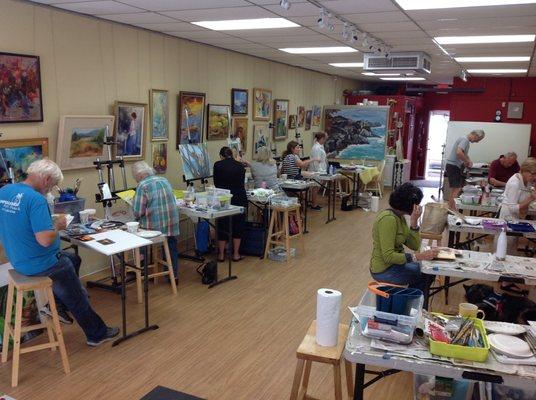 Art Classes for Adults. Individual instruction in  Acrylics, Oils, Pastels and Watercolor. Beginners to Advanced.