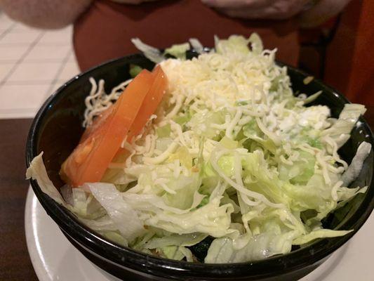 Vegetable bowl - looks are not what they seem- wait until you stir up the real veggies!