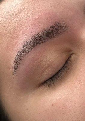 Brow clean up