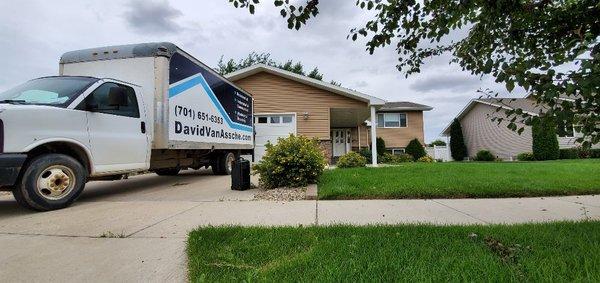 Our clients benefit from the FREE use of one of our moving trucks.  Buying or selling a home?  Call us, 701-248-0844