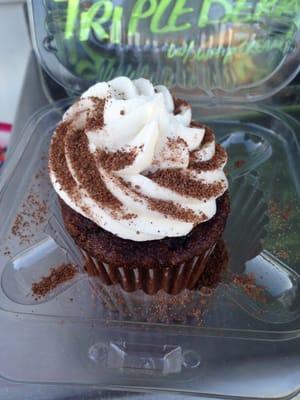 Mexican chocolate cupcake