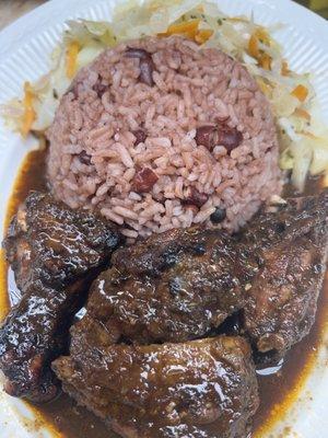 Jerk chicken meal