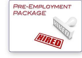 Pre-Employment One-Stop Shop. We've got you covered!