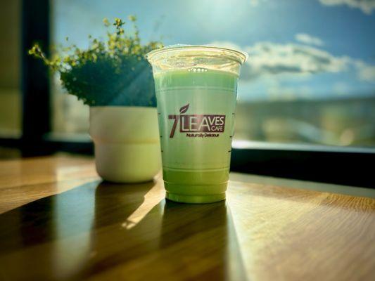 Mung Bean Milk Tea: my favorite afternoon pick-me-up