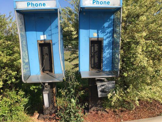 Oh by the way, looks like if your phone is out, you have no payphones to use either.