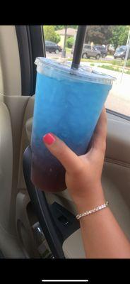 blue raspberry mega tea