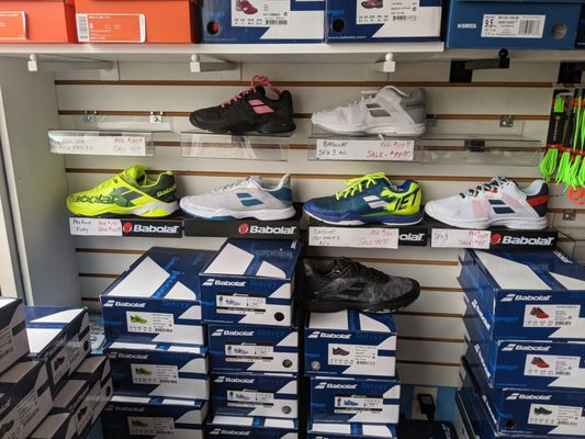 Great stock of Babolat sneakers!