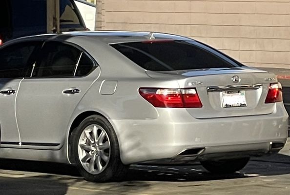 Mismatched paint bumper vs car.