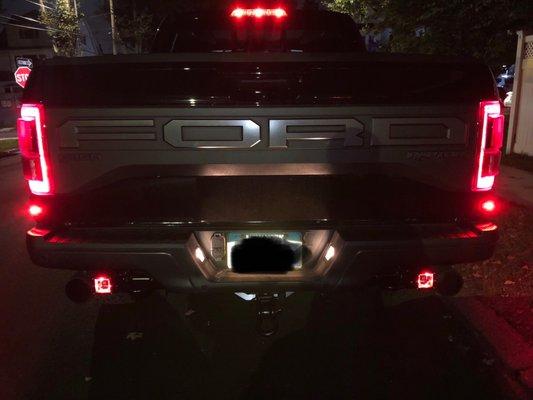 RIGID back lights