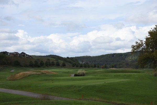 Beautiful course and the hamburg is really good at clubhouse restaurant !