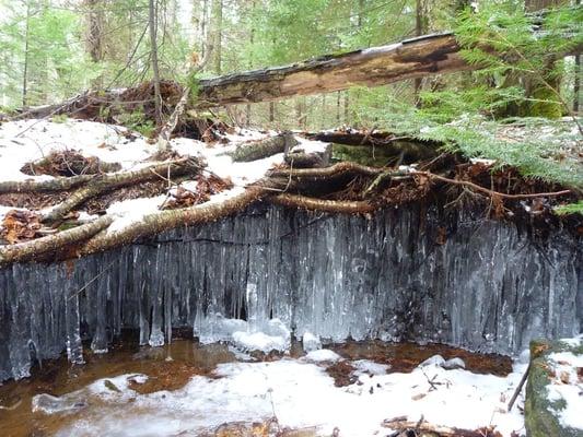 Icicle Cave near Mt. Jo