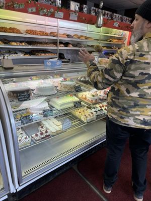 Bakery counter