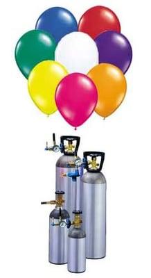 We fill and rent all size of Helium cylinders for every occasion!