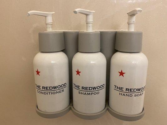 Shower amenities