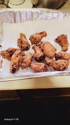 Cajun Fried Chicken Wings