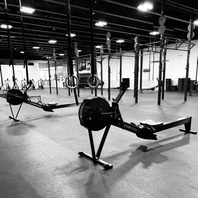 Inside of the CrossFit Vint Hill facility