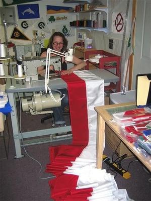 Making a 280' Homeward Bound Pennant