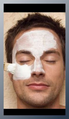 30 minute gentlemen's Facial, because men want great skin care too !