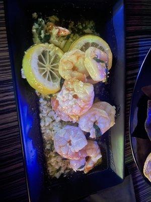 Garlic Shrimp Plate