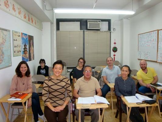 This is the current picture of our Level 1 class. This picture was taken two weeks ago.