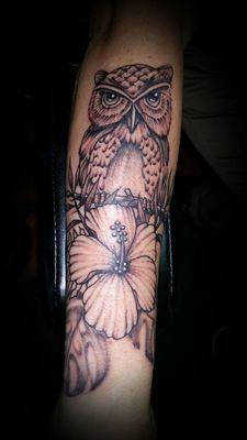 Black & Grey Owl by Catfish