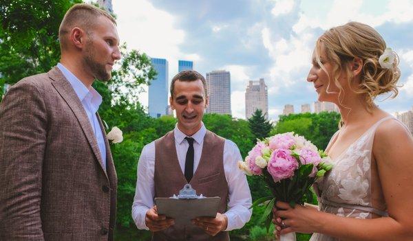 nyc marriage officiant