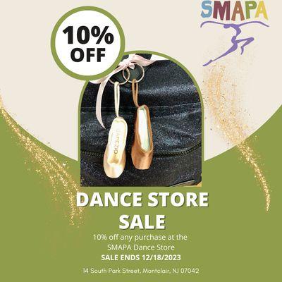 Dance Store 10% off sale