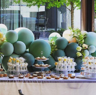 Dessert display