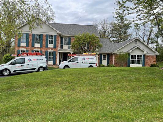 Town & Country, MO residential security system installation