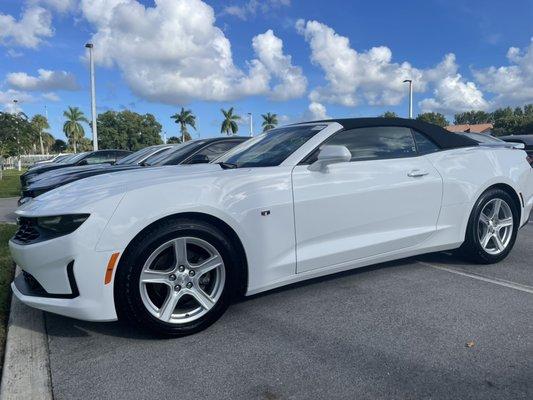 Convertibles are so much fun on the Florida beaches! Call, email or text for availibity and pricing :)