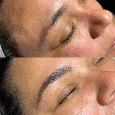 Brow lamination