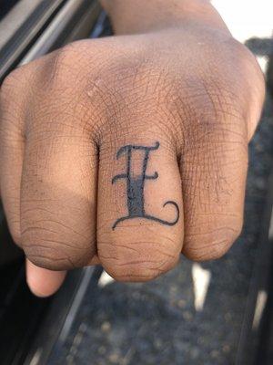 Finger tattoos