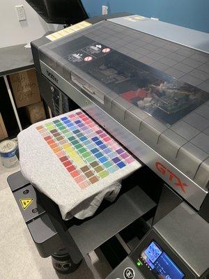 A sampling of the 16 million colors we can print