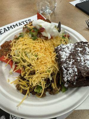 Lunch provided ..taco/nacho bar