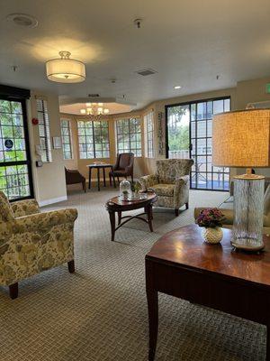 Resident's Bistro Area for coffee, talks, etc.