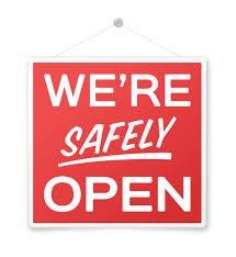 We're Safely OPEN