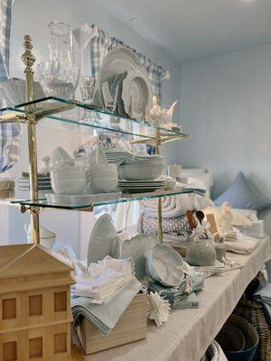 French Limoges, crystal & Porcelain