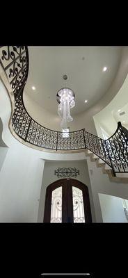 Staircase Chandelier