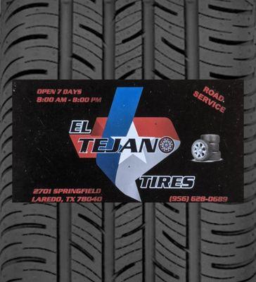 Tire shop. Vulcanizadora. Used tires. Fix flat.