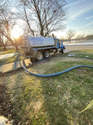 Our pump truck