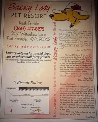 Sassy Lady Pet Resort