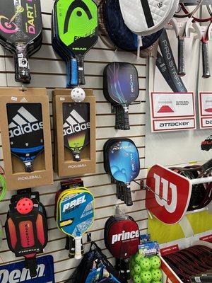 Huge selection of PICKLEBALL equipment and shoes!