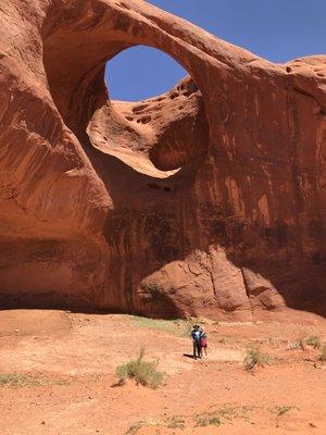 Gigantic Window in the Rock