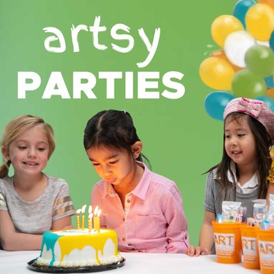 Contact us to host an fun-filled artsy birthday party. We bring the fun to you!