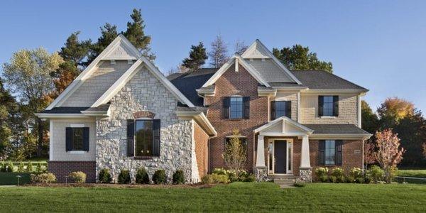 Large custom-built home