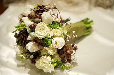 A Organic Wedding Bouquet