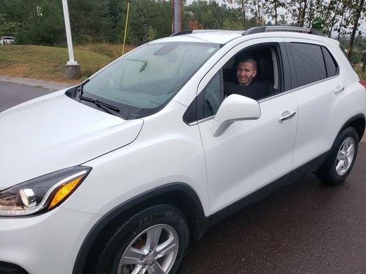 Me & my freshly purchased SUV! Very happy with it! Even with miles on it, it still looks & runs like a BRAND NEW vehicle!