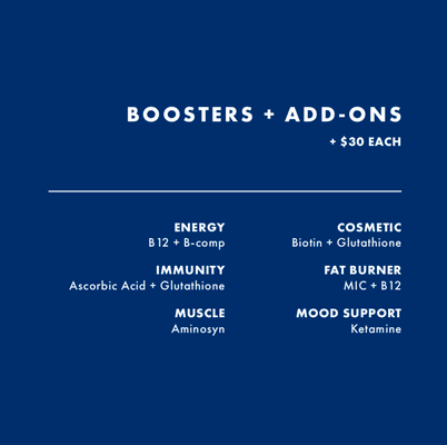 Boosters and Add-Ons