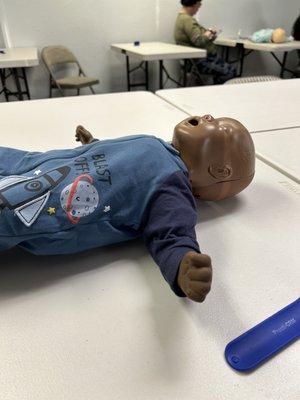 Baby cpr dummy